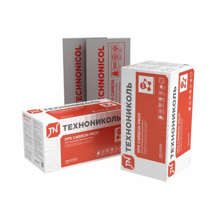 Технониколь XPS CARBON PROF 300 50х580х1180
