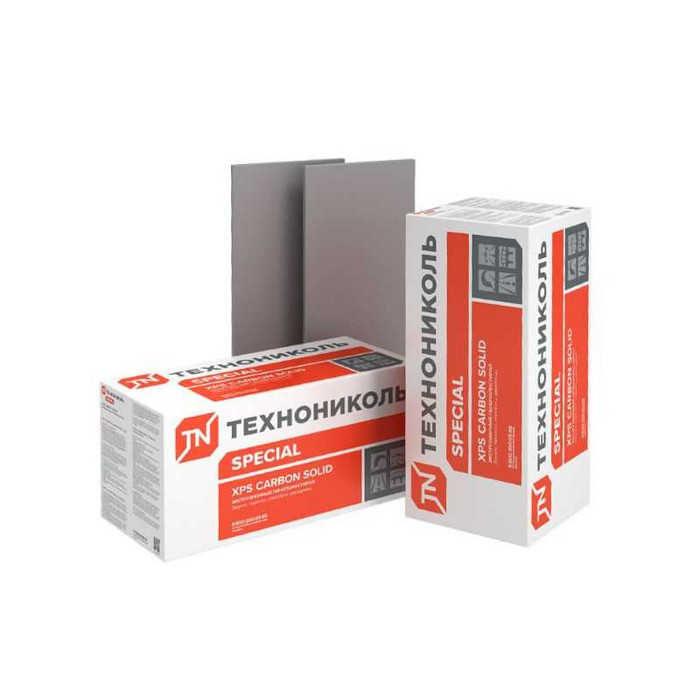 Экструдированный пенополистирол Технониколь XPS CARBON SOLID ТИП Б 40х580х1180